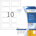 HERMA Textil/Namensetiketten A4 80x 50mm weiss 100 St