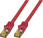 EFB Elektronik EFB RJ45 Patchkabel S/FTP Cat.6A LSZH Cat.7 Rohk. 1.50m rot