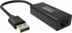 VISION Professional installation-grade USB-A to RJ45 Ethernet network adapter - LIFETIME WARRANTY - 100/1000 mbps - fast ethernet mac - supports suspend/resume detection logic and control endpoint - USB-A 3.0 (M) to shielded RJ45 (F) - driver on USB  ...