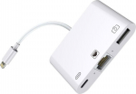 MicroConnect LIGHTNING HUB - iPhone / iPad, Lightning - RJ45 + Power