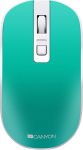 Canyon CNS-CMSW18A - ambidextrous - Optical - RF Wireless - 1600 DPI - Gr&uuml;n - Wei&szlig;