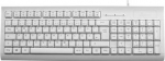 MediaRange Tastatur USB 2.0 with chip card reader white