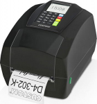 Custom LABEL PRINTER D4 302-K DISPLAY, AND KEYBOARD USB RS232 BLACK