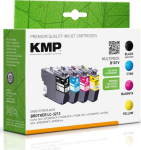 KMP Patrone Brother LC-3213 bk,cyan,mag,yel. 4x400 S. B100V remanufactured