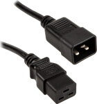 Kolink Premium cold device cable extension C20 to C19 - 1.8m