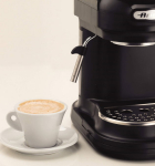 1318 Ariete Moderna Espresso Black integreeritud kohviveskiga