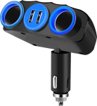 Vakoss TP-3268K 2xUSB 2.1A Black