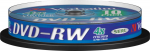 DVD-RW Verbatim 4.7GB 120min 4x Cake 10, SERL, Matt Silver Surface, ReWritable, 10 toorikut tornis