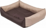 Hobbydog Den Eco - Beige sides and a brown mattress XL