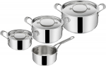 TEFAL Jamie Oliver E307S7 Cook's Classic 7-piece pot set E307S7, Edelstahl, Edelstahl, Edelstahl, Edelstahl, Edelstahl, 250 &deg;C