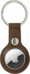 dbramante Copenhagen - AirTag Key Ring - Dark Tan/Silver
