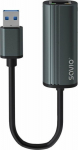 Adapter USB Savio AK-55 USB - RJ45 Szary (SAVIO AK-55)