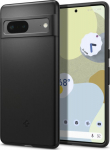 Kaitse&uuml;mbris Thin Fit, Google Pixel 7, &otilde;huke, must, Spigen