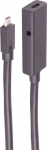 ShiverPeaks BS13-49055 - 5 m - USB C - USB C - USB 3.2 Gen 1 (3.1 Gen 1) - 10 Gbit/s - Schwarz