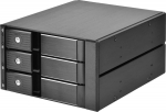 SilverStone SST-FS303-12G External 3.5-Zoll-Geh&auml;use, 3-Bay - Schwarz