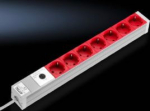 Rittal power strip 48.3cm 7fach 10A