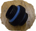 Barrow Adapter gerade G1/4 Zoll AG auf G1/4 Zoll AG, 5mm - schwarz
