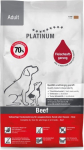 PLATINUM Adult Beef - semi-moist dog food - 1.5kg