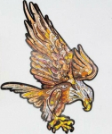 PuzzleOK Puzzle Wood eko 68 Carpathian eagle A4