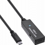 InLine InLine&reg; USB 3.2 Gen.1 active extension, USB-C male to USB-C female, 5m