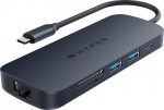 HYPER HyperDrive Next 8 Port USB-C Hub - adapter, midnight blue