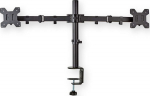 Nedis Dual Display Desk Stand - table leg for two monitors