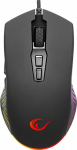 Gaming mouse Rampage Spear V2 Wired 12800 dpi optical black - Rampage Mysz SPEAR V2 Full RGB 12800DPI 1kHz Macro