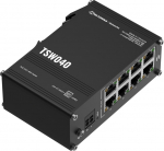 Teltonika Industrial Ethernet switch with 8 x 10/100BaseT(X) PoE+, -40 - 75&deg; 7-57 VDC or 44-57 VDC PoE out