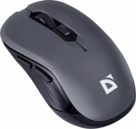 KIN Defender Mouse Defender Wireless Mouse GASSA MM-105 optical clickless silent 1600dpi szara
