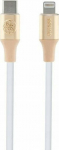 Kabel USB Guess USB-C - Lightning 1.5 m Gold (GUCLLALRGDD)
