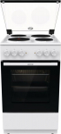 Gorenje Cooker | GE5A21WH | Hob type Electric | Oven type Electric | White | Width 50 cm | Grilling | Depth 59.4 cm | 68 L