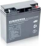 Akumulator AGM EUROPOWER series EPL 12V 17Ah (Lifespan 15 lat)