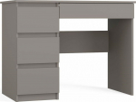 Topeshop Desk MIJAS DESK LEFT CLAY GREY