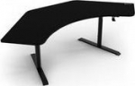 Arozzi Gaming-Tisch Arena Angelo PureBlack 135&deg;-225x102cm1/2
