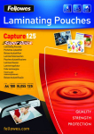 Fellowes SuperQuick A4 125mic 100 szt - laminating foil