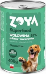 ZOYA Superfood Beef - wet dog food - 400g