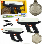 LeanToys Electric Water Gun Automatic 10m Black and White 800ml LEAN Toys