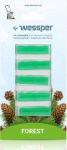 Wessper fragrance insert for vacuum cleaner, forest scent /5szt