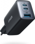 Anker Innovations Anker 735 - Netzteil - 65 Watt - 5 A - Anker PowerIQ 4.0 - 3 Ausgabeanschlussstellen (2 x USB-C, USB Typ A)