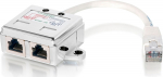 Equip 2-Port Splitter Cat5e RJ45->2xRJ45 FTP St/Bu 0.15m Polybeutel