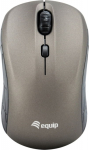 Equip Travel Mouse Wireless USB-A L+R schwarz