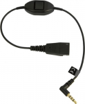 Jabra LINK MOBILE QD TO 3.5 MM W.PTT, SUPERVISOR CORD