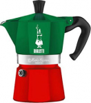 Bialetti Moka Express Italia 3TZ (150 ml) red-green