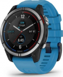 Garmin quatix 7 3.3 cm (1.3") MIP 47 mm Digital 260 x 260 pixels Touchscreen Blue Wi-Fi GPS (satellite)