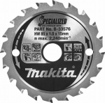 Makita MAKITA PIŁA TARCZOWA 85x15x20z SPECIALIZED WOOD