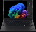 Lenovo ThinkPad T14s | Black | 14 " | IPS | WUXGA | 1920 x 1200 pixels | Anti-glare | Snapdragon X Elite | X1E-78-100 | 32 GB | Soldered LPDDR5x | Solid-state drive capacity 1000 GB | Qualcomm Adreno GPU | Windows 11 Pro | 802.11be | Bluetooth versio ...