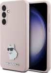 Karl Lagerfeld KLHCS23FESMHCNPP S23 FES711 Silicone Choupette Metal Pin / pink