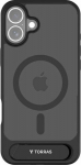 Torras Torras Pstand Series Case for iPhone 16 (Czarne)
