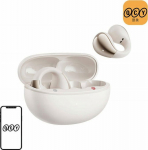 Wireless Headphones QCY Crossky Clip T33 Bluetooth 5.4 (White)