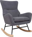 Rocking chair ROMY grey